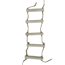 Load image into Gallery viewer, Small Parrot toys atural wood Rat Toy Bridge Ladder Hamster Bird Cage Accessories Parrot Ladders Climbing Hanging stand Ladders

