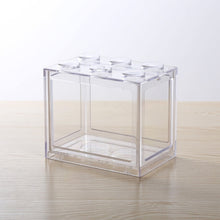 Load image into Gallery viewer, Mini Fish Tank Betta fish Mini Aquarium Creative Building block fish tank home office Tea Table decoration Feeding box Hot Sale
