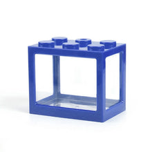 Load image into Gallery viewer, Mini Fish Tank Betta fish Mini Aquarium Creative Building block fish tank home office Tea Table decoration Feeding box Hot Sale
